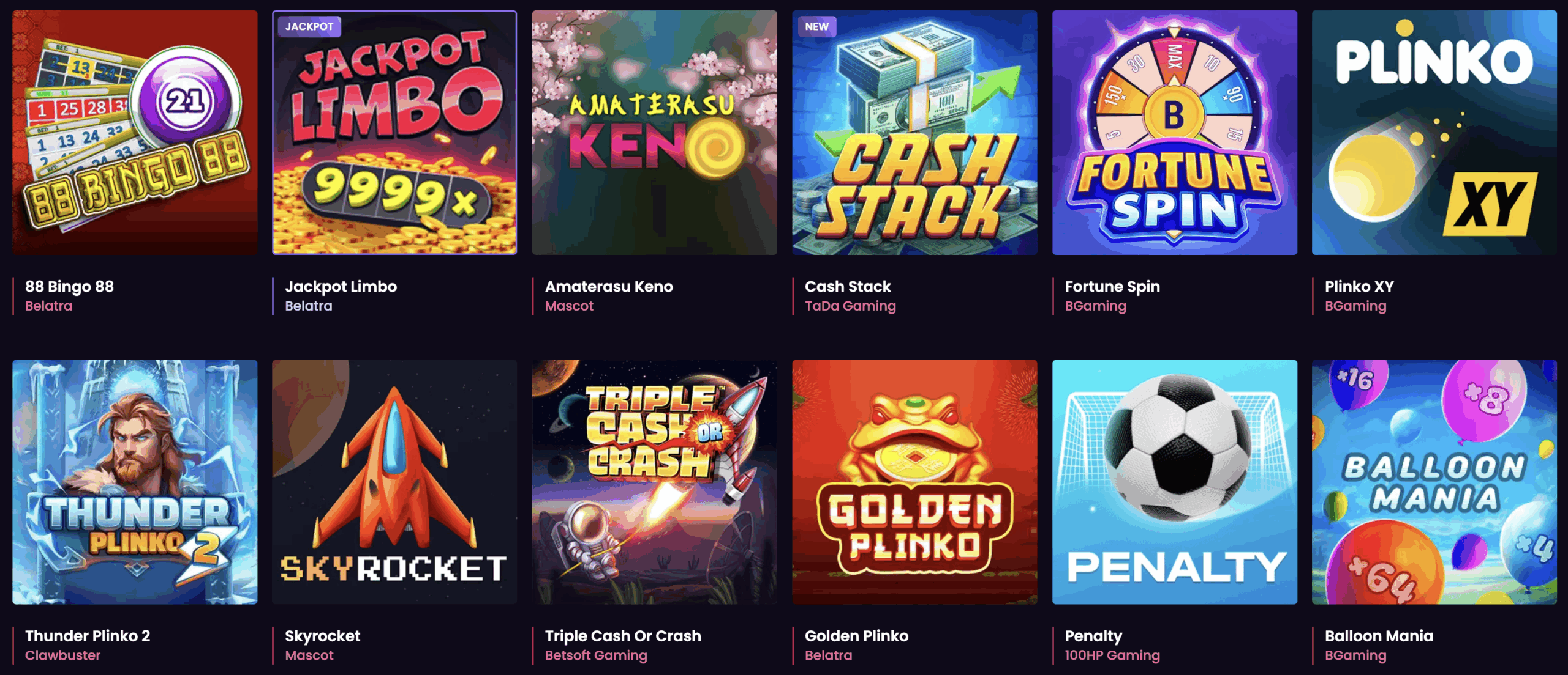 Vegas Now Instant Win Games